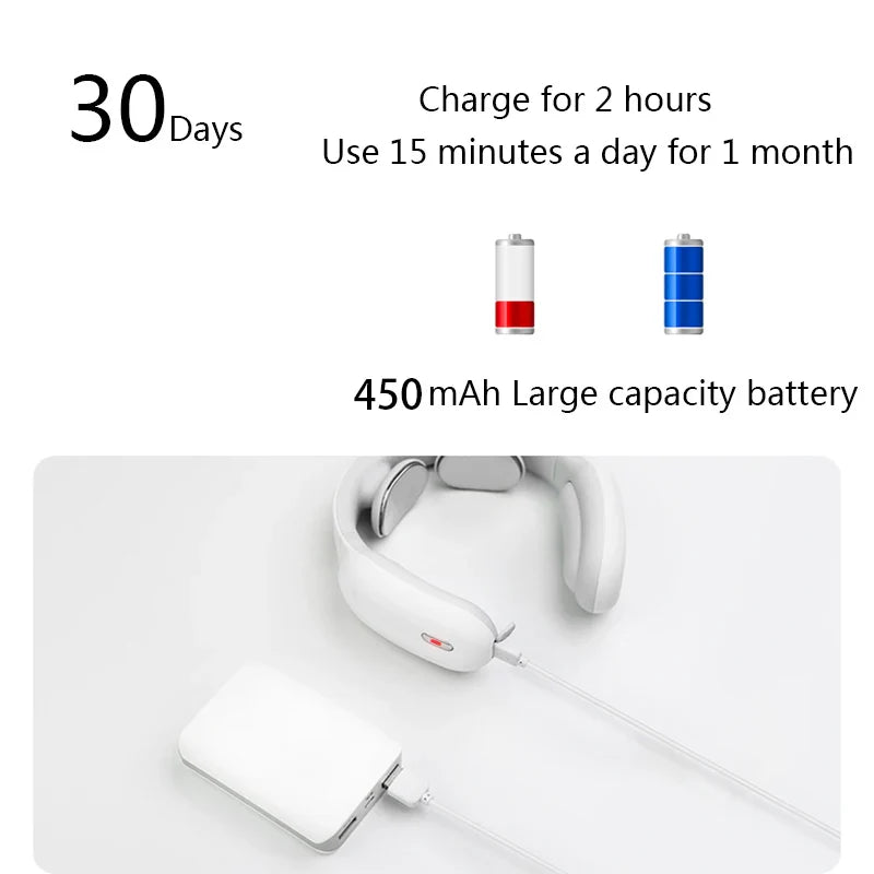 PulseRelax™- Trådlös nackmassager